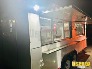 2023 Exp18x8 Kitchen Food Trailer Diamond Plated Aluminum Flooring Texas for Sale