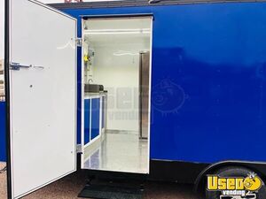 2023 Exp18x8 Kitchen Food Trailer Prep Station Cooler Texas for Sale