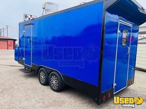 2023 Exp18x8 Kitchen Food Trailer Spare Tire Texas for Sale