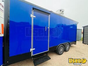 2023 Exp18x8 Kitchen Food Trailer Stainless Steel Wall Covers Texas for Sale