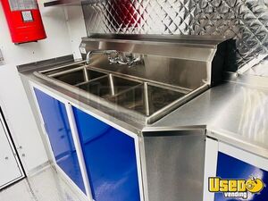 2023 Exp18x8 Kitchen Food Trailer Triple Sink Texas for Sale
