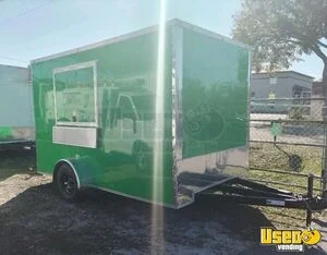 2023 Fair Food Concession Traiiler New Build Food Trailer Stainless Steel Wall Covers Florida for Sale