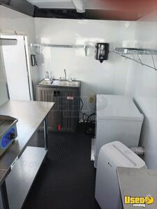 2023 Food Concession Trailer Concession Trailer Diamond Plated Aluminum Flooring Florida for Sale