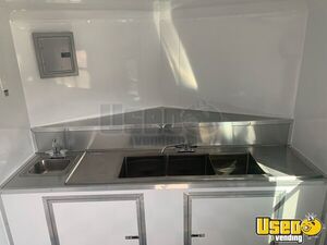 2023 Food Concession Trailer Concession Trailer Diamond Plated Aluminum Flooring Georgia for Sale