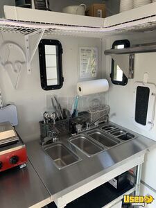 2023 Food Concession Trailer Concession Trailer Prep Station Cooler British Columbia for Sale