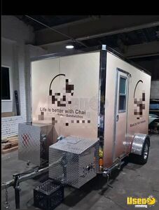 2023 Food Concession Trailer Concession Trailer Stainless Steel Wall Covers Connecticut for Sale