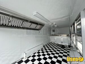 2023 Food Concession Trailer Concession Trailer Stainless Steel Wall Covers Georgia for Sale