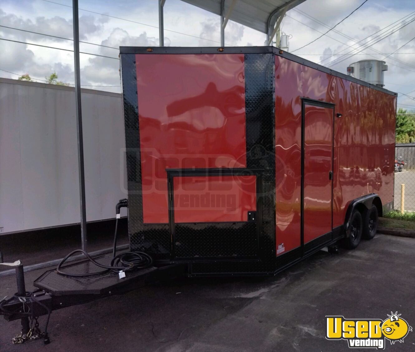 Brand New 2023 8.5' x 16' Food Concession Trailer Commercial Kitchen