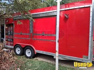 2023 Food Concession Trailer Kitchen Food Trailer Air Conditioning Kansas for Sale