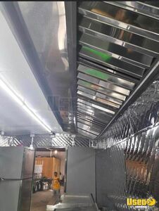 2023 Food Concession Trailer Kitchen Food Trailer Diamond Plated Aluminum Flooring Ohio for Sale