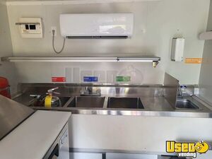 2023 Food Concession Trailer Kitchen Food Trailer Exterior Customer Counter Iowa for Sale