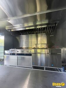 2023 Food Concession Trailer Kitchen Food Trailer Exterior Customer Counter North Carolina for Sale