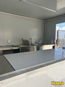 2023 Food Concession Trailer Kitchen Food Trailer Hand-washing Sink Florida for Sale