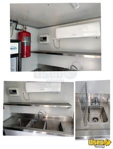 2023 Food Concession Trailer Kitchen Food Trailer Interior Lighting Texas for Sale