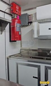 2023 Food Concession Trailer Kitchen Food Trailer Refrigerator Texas for Sale