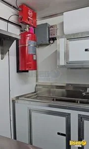 2023 Food Concession Trailer Kitchen Food Trailer Refrigerator Texas for Sale
