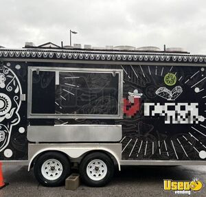 2023 Food Concession Trailer Kitchen Food Trailer Removable Trailer Hitch Ohio for Sale