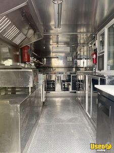 2023 Food Concession Trailer Kitchen Food Trailer Stainless Steel Wall Covers California for Sale