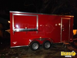 2023 Food Concession Trailer Kitchen Food Trailer Stainless Steel Wall Covers Florida for Sale