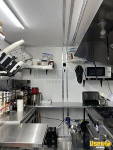2023 Food Concession Trailer Kitchen Food Trailer Stainless Steel Wall Covers Georgia for Sale