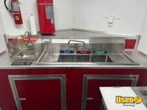 2023 Food Concession Trailer Kitchen Food Trailer Stainless Steel Wall Covers Massachusetts for Sale