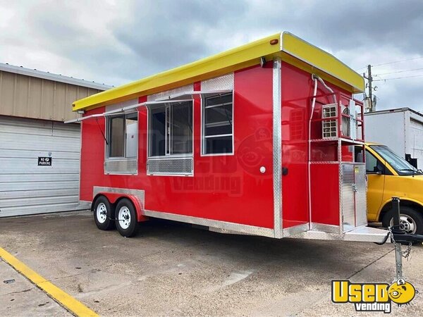 2023 Food Concession Trailer Kitchen Food Trailer Texas for Sale