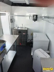2023 Food Concession Trailer New Build Food Trailer Diamond Plated Aluminum Flooring Florida for Sale