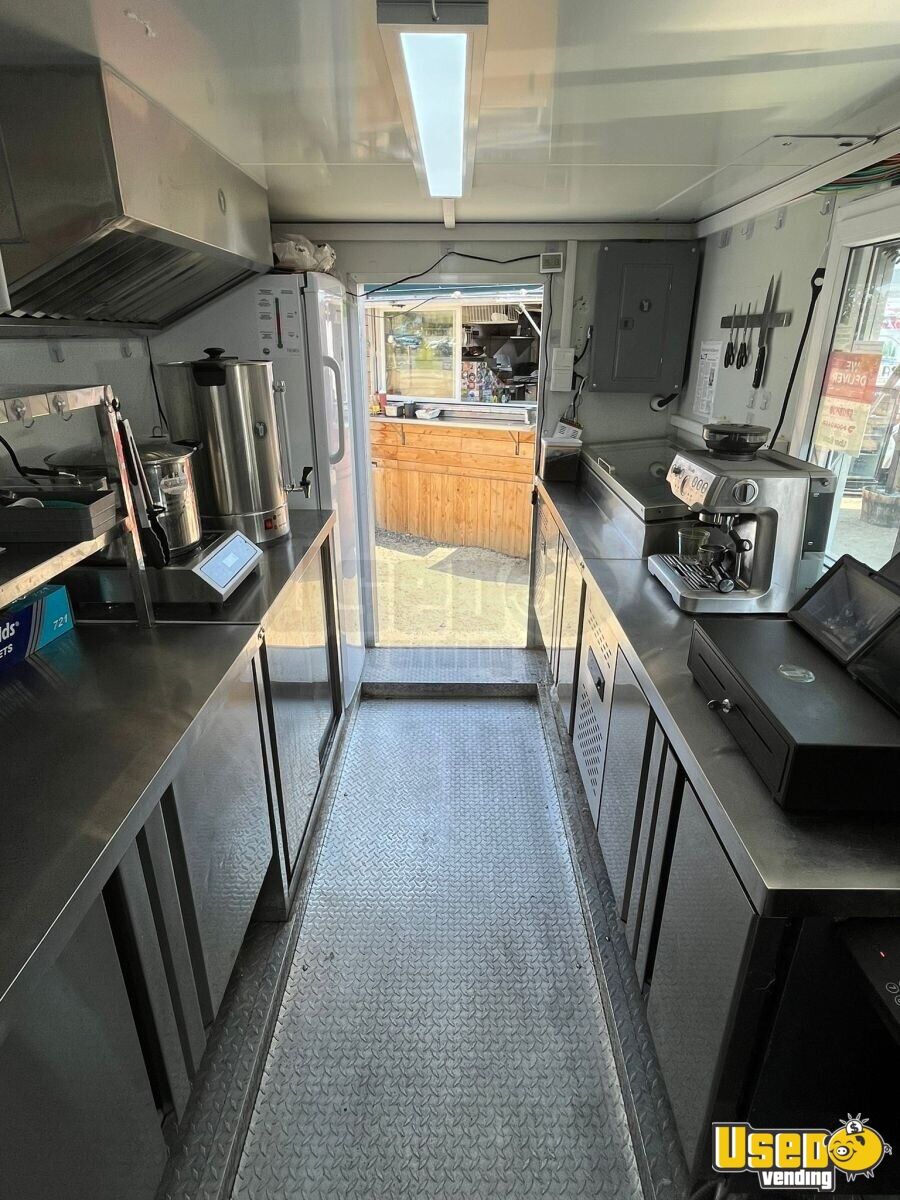 Like New 2023 14' Food Concession Trailer Mobile Vending Unit for