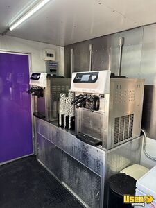 2023 Food Trailer Ice Cream Trailer Cabinets Texas for Sale
