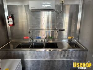 2023 Food Trailer Ice Cream Trailer Diamond Plated Aluminum Flooring Texas for Sale