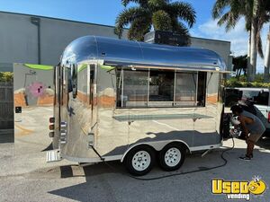 2023 Food Trailer Ice Cream Trailer Removable Trailer Hitch Florida for Sale