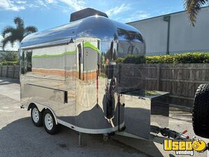 2023 Food Trailer Ice Cream Trailer Stainless Steel Wall Covers Florida for Sale