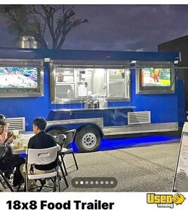 2023 Food Trailer Kitchen Food Trailer Air Conditioning Arizona for Sale