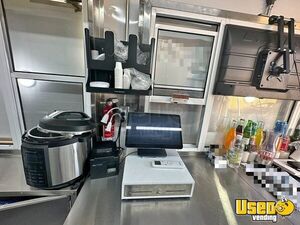 2023 Food Trailer Kitchen Food Trailer Diamond Plated Aluminum Flooring Florida for Sale