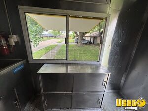 2023 Food Trailer Kitchen Food Trailer Diamond Plated Aluminum Flooring Texas for Sale