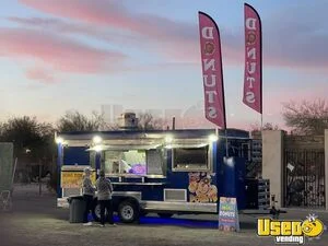 2023 Food Trailer Kitchen Food Trailer Stainless Steel Wall Covers Arizona for Sale