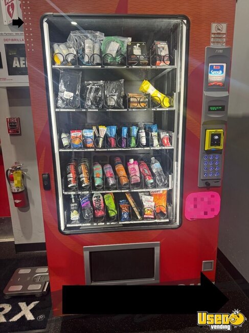 2023 Hwinf5c Ams Combo Vending Machine Florida for Sale