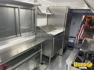 2023 Kitchen Concession Trailer Kitchen Food Trailer Diamond Plated Aluminum Flooring Florida for Sale