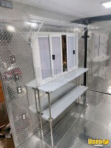 2023 Kitchen Concession Trailer Kitchen Food Trailer Diamond Plated Aluminum Flooring Wisconsin for Sale