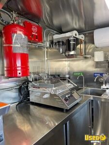 2023 Kitchen Concession Trailer Kitchen Food Trailer Stainless Steel Wall Covers Texas for Sale
