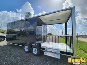 2023 Kitchen Food Concession Trailer With 8' Porch Kitchen Food Trailer Texas for Sale