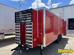2023 Kitchen Food Trailer Concession Window Texas for Sale