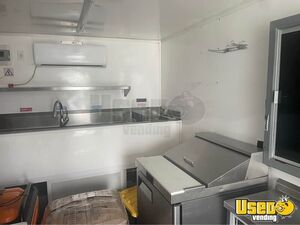 2023 Kitchen Food Trailer Kitchen Food Trailer Prep Station Cooler Kentucky for Sale