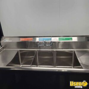 2023 Kitchen Food Trailer Prep Station Cooler Georgia for Sale