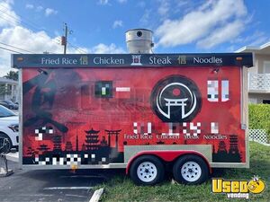 2023 Kitchen Food Trailer Stainless Steel Wall Covers Florida for Sale