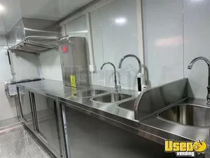 2023 Kitchen Food Trailer Stainless Steel Wall Covers Florida for Sale