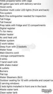 2023 Kitchen Food Trailers Kitchen Food Trailer Fryer Michigan for Sale
