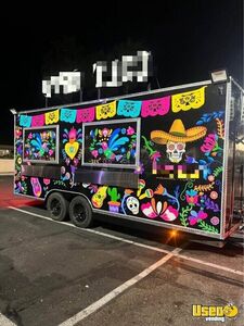 2023 Kitchen Trailer Kitchen Food Trailer Diamond Plated Aluminum Flooring Arizona for Sale