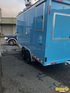 2023 Kitchen Trailer Kitchen Food Trailer Diamond Plated Aluminum Flooring California for Sale