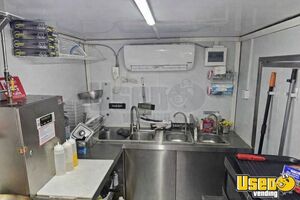 2023 Kitchen Trailer Kitchen Food Trailer Diamond Plated Aluminum Flooring Florida for Sale
